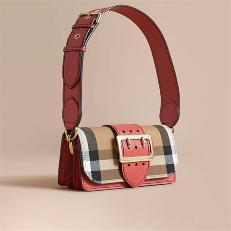 burberry buckle bag red|Burberry buckle platform boots.